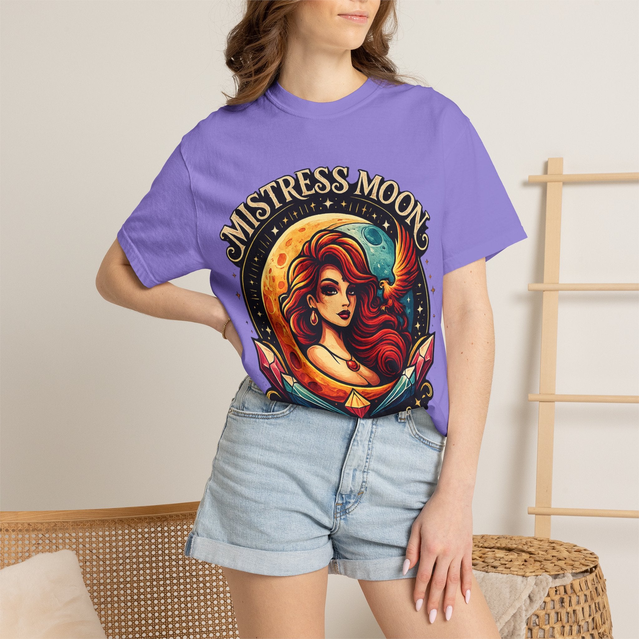Mistress Moon Unisex Garment-Dyed T-shirt mm1