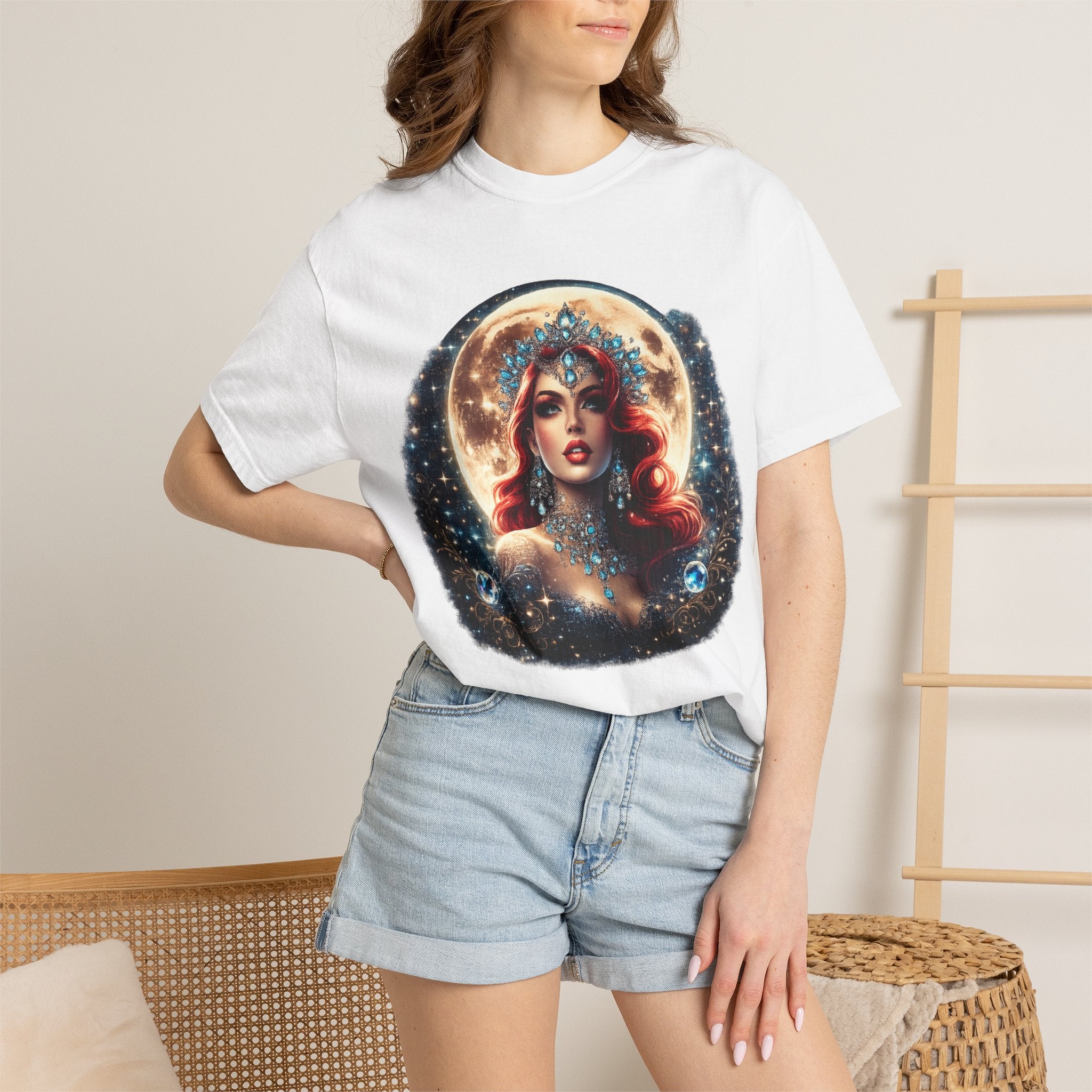 Mistress Moon Unisex Garment-Dyed T-shirt mm4